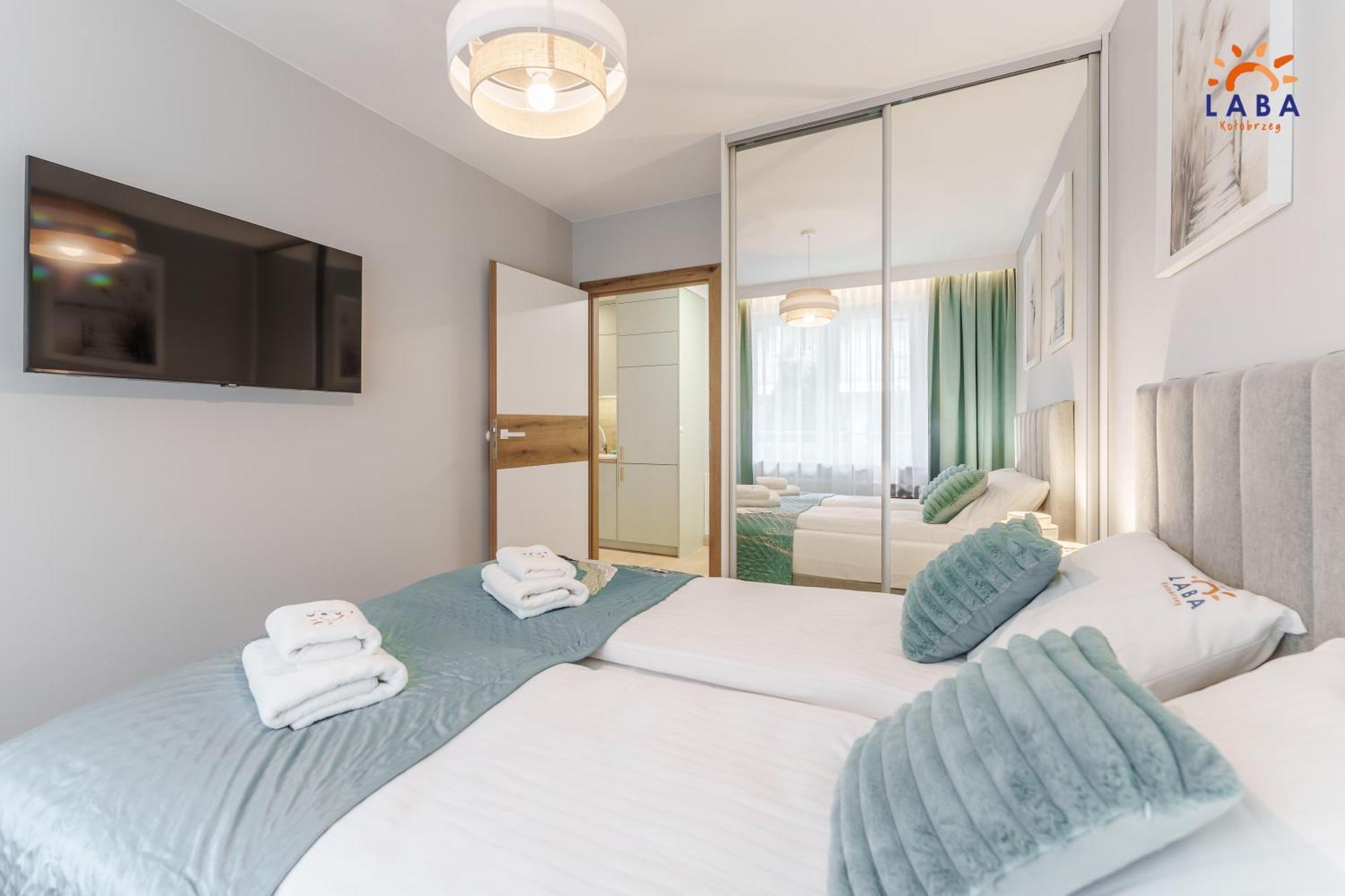 Laba Kolobrzeg Apartamenty Zielone Tarasy מראה חיצוני תמונה